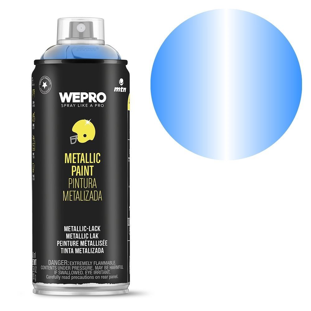 MTN Pro Metallic Blue Spray Paint 400mL, , scaau_hi-res