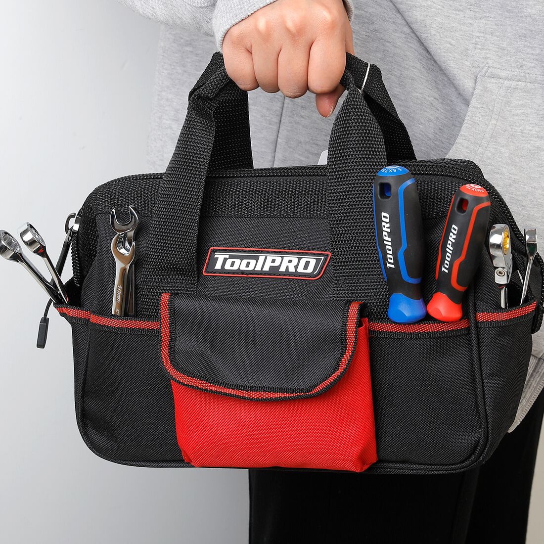 ToolPRO Tool Bag Little Mouth 260mm, , scaau_hi-res
