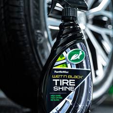 Turtle Wax Wet 'N' Black Tyre Shine - 680mL, , scaau_hi-res