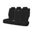 R.M.Williams Woven Seat Covers Black Adjustable Headrests Size 06H Rear Seat, , scaau_hi-res