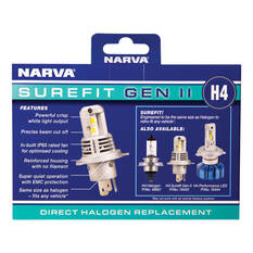 Narva Surefit LED Headlight Globes H4, , scaau_hi-res