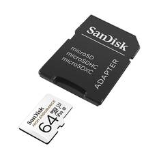 Sandisk High Endurance MicroSD Memory Card 64GB, , scaau_hi-res