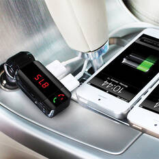 Aerpro Bluetooth FM Transmitter Dual USB APBT200, , scaau_hi-res
