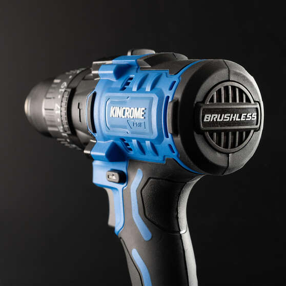 Kincrome PT18 18V 3 Piece Brushless Drill, Driver & Grinder Kit 4.0Ah, , scaau_hi-res