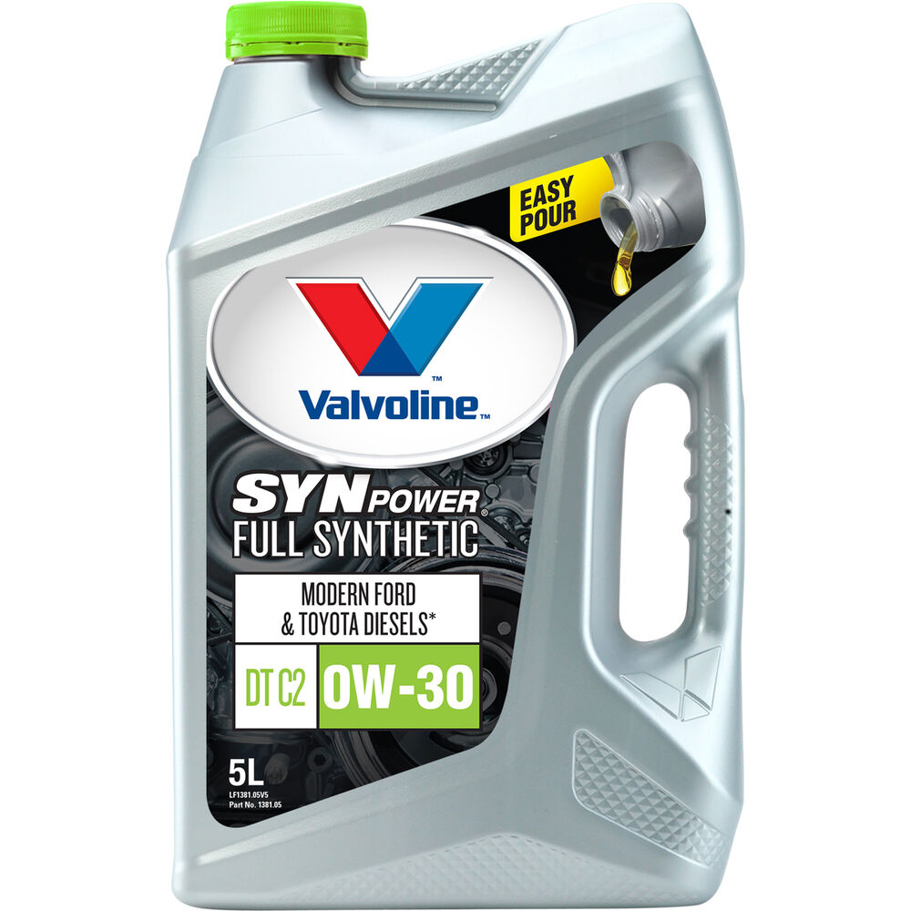 Valvoline Synpower DT C2 Engine Oil 0W30 5 Litre Supercheap Auto