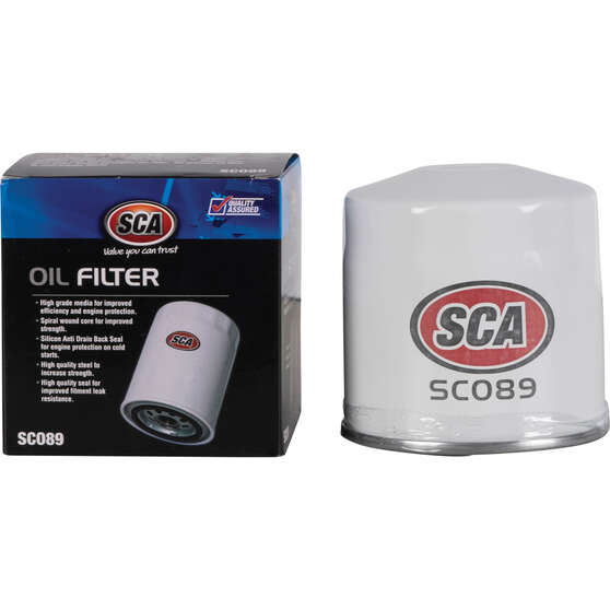 SCA Oil Filter SCO89 (Interchangeable with Z89A), , scaau_hi-res