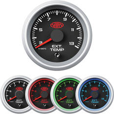 SAAS Gauge Black Face, 52mm, Exhaust Temp, , scaau_hi-res