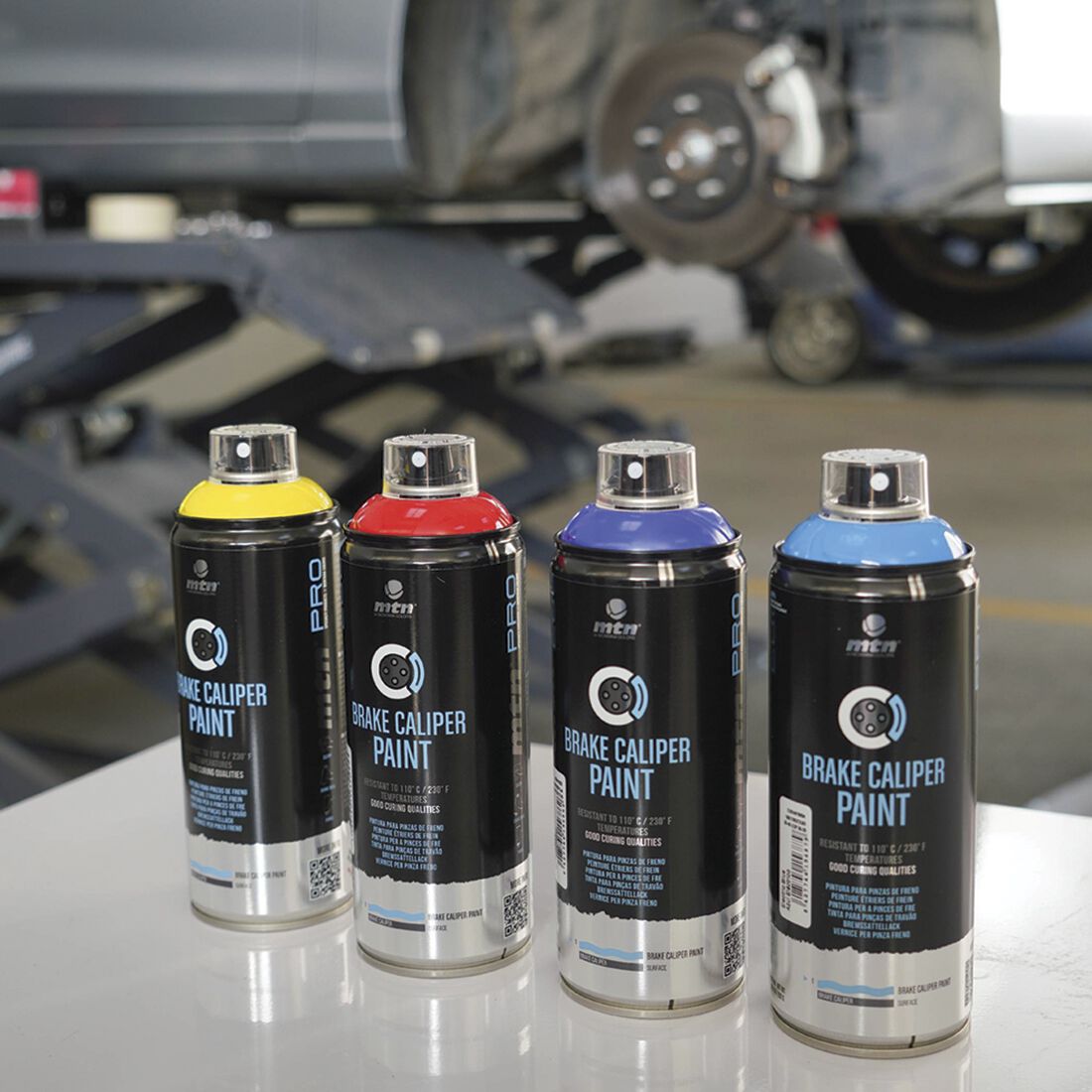 MTN Pro Electric Blue Brake Caliper Spray Paint 400mL, , scaau_hi-res