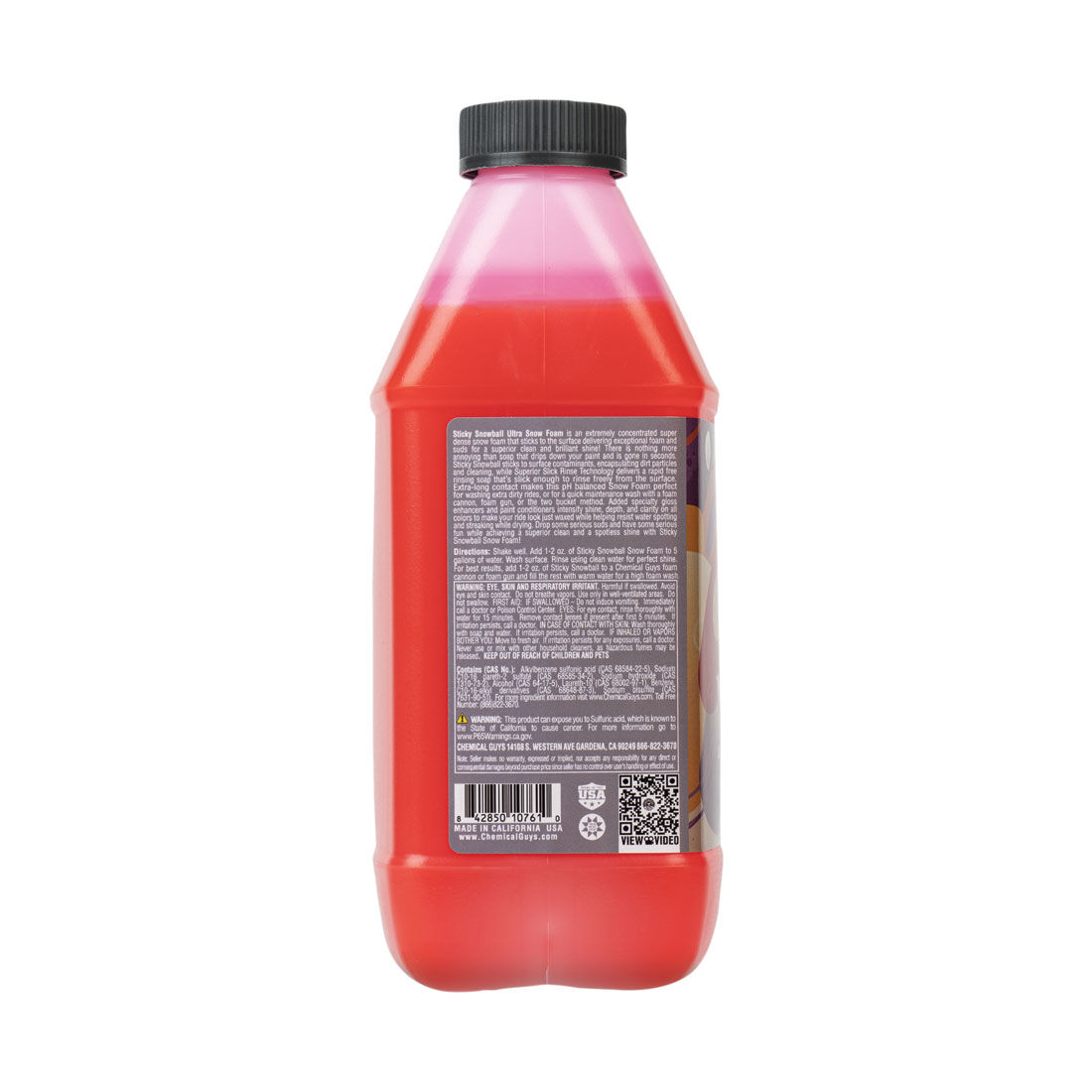 Chem Guys Foam Wash Sticky Snowball 1.89L, , scaau_hi-res