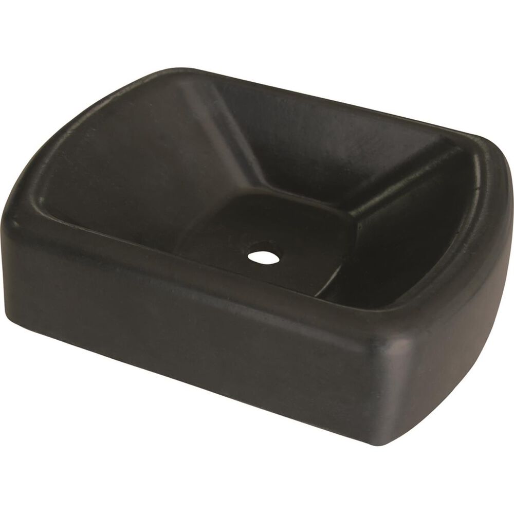 SCA Jockey Wheel Rubber Chock Black Supercheap Auto