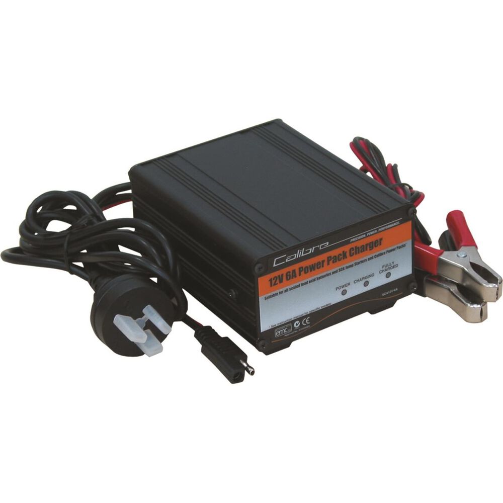 SCA Battery Charger 3 Stage, 12V, 6 Amp Supercheap Auto