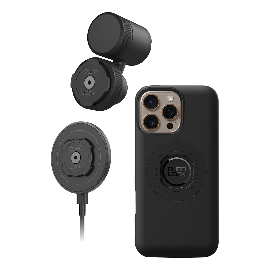 Quad Lock MAG iPhone 16 Pro Max Car Vent Mount Kit, , scaau_hi-res