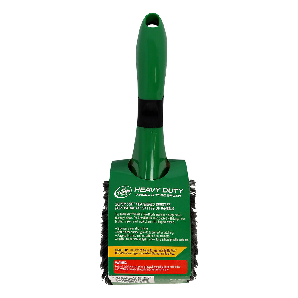 Turtle Wax Heavy Duty Wheel & Tyre Brush Supercheap Auto