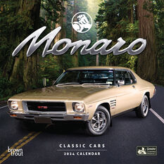 Classic Monaro Cars 2024 Calendar Square, , scaau_hi-res