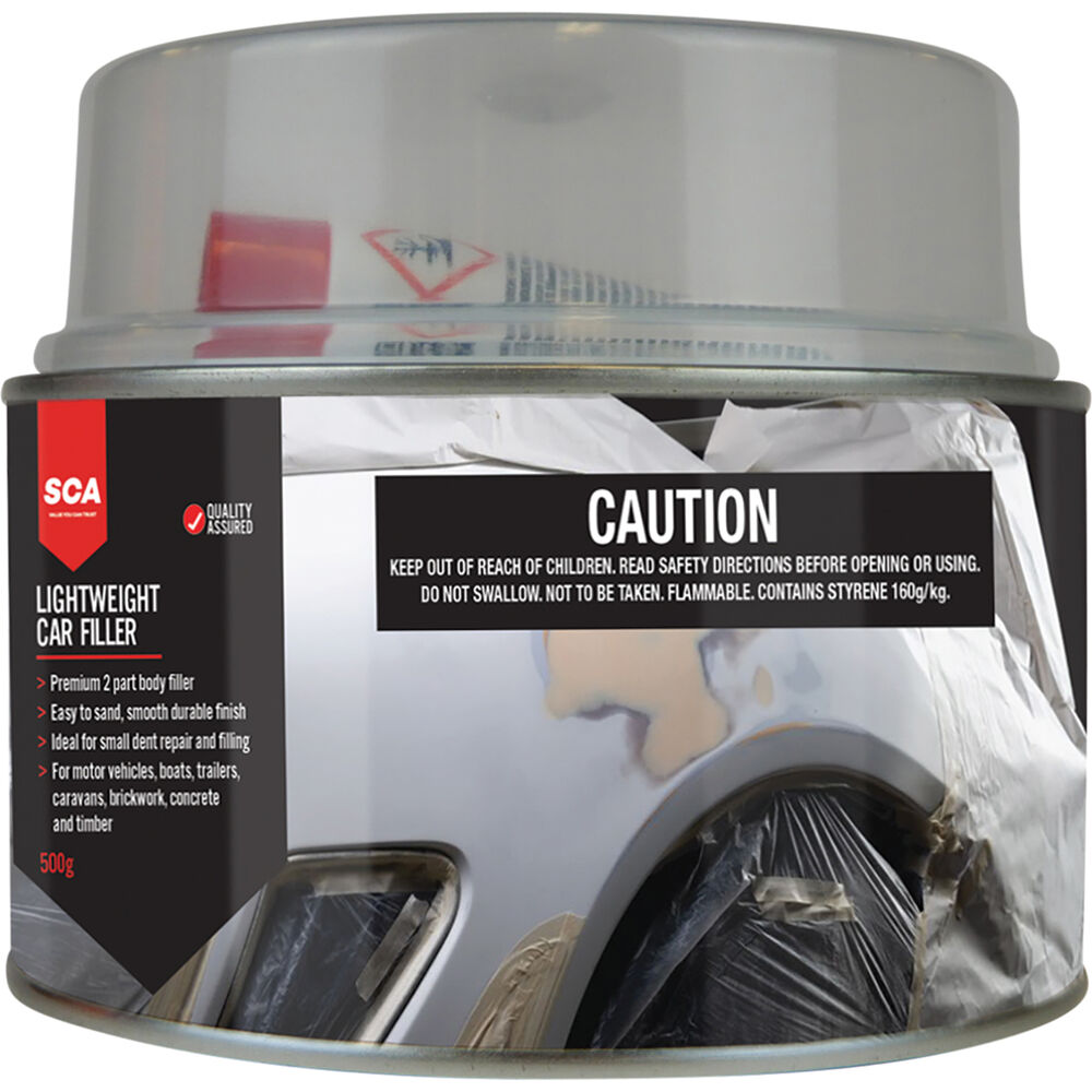 SCA Lightweight Body Filler 500g Supercheap Auto