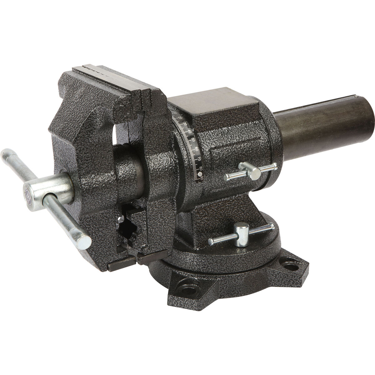 Swivel bench outlet vise