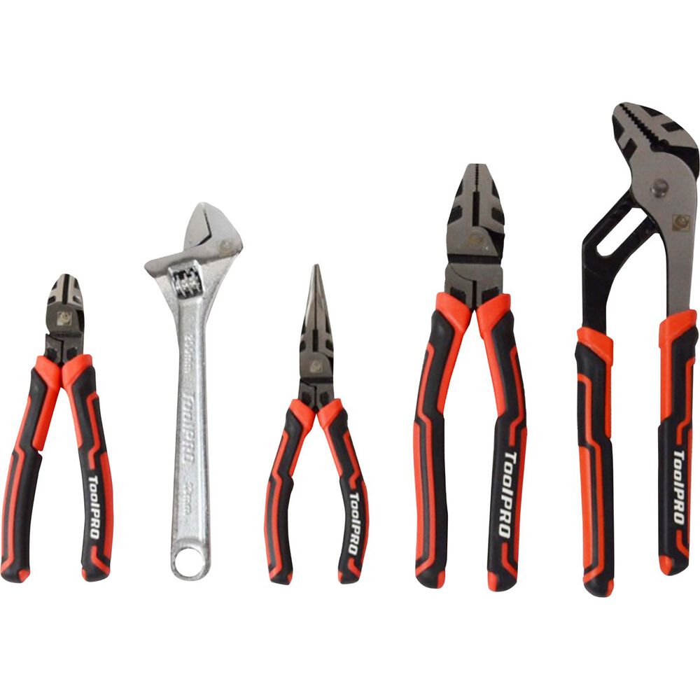 Tool Pro Set ToolPRO Plier and Wrench Set 5 Piece | Supercheap Auto