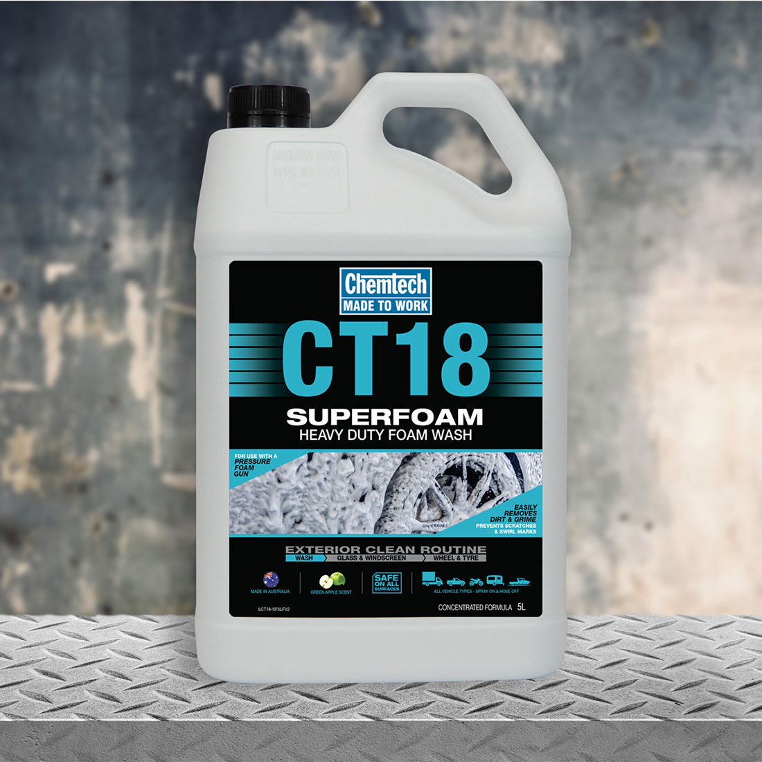 Chemtech CT18 Superfoam 1 Litre, , scaau_hi-res