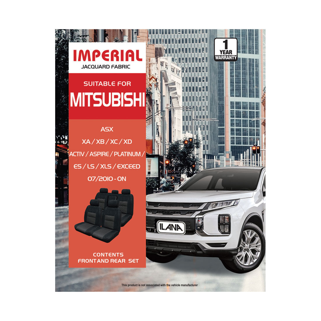 Ilana Imperial Tailor Made Pack For Mitsubishi ASX XA/XB 07/10+, , scaau_hi-res