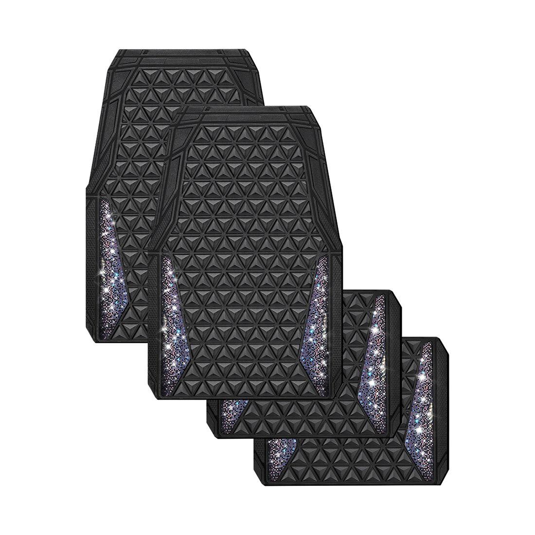 SCA Ombre Bling Floor Mats 4 Pack, , scaau_hi-res