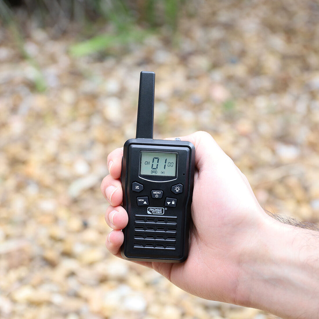 Ridge Ryder UHF CB Handheld Radio Twin Pack 2W, , scaau_hi-res