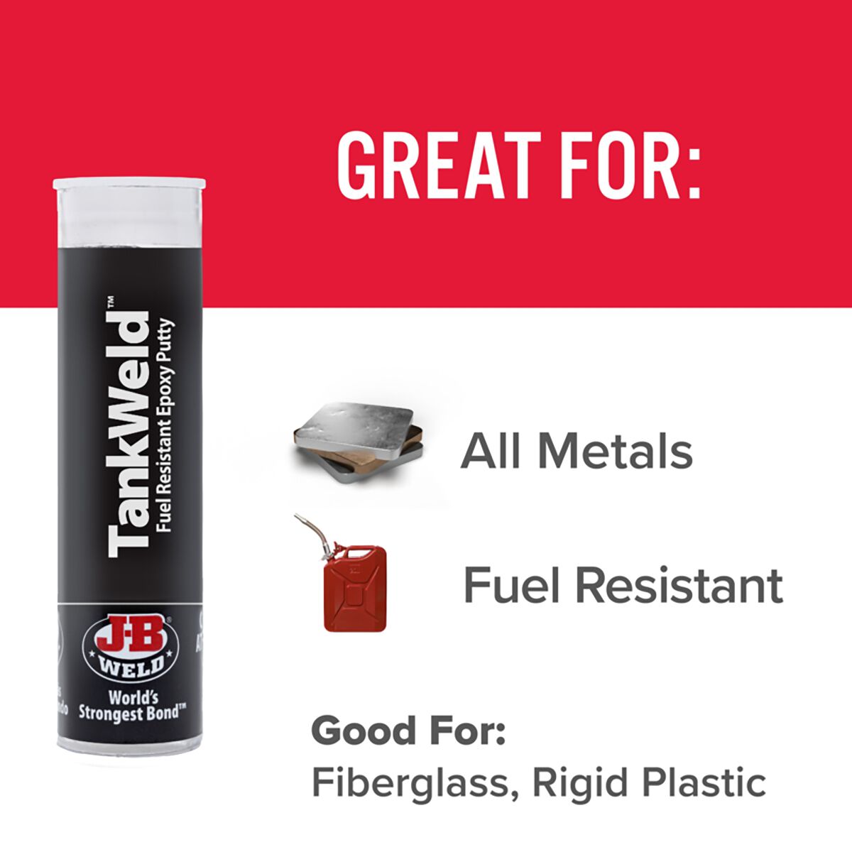 JB Weld TankWeld Epoxy Putty 28.4g 8217, , scaau_hi-res