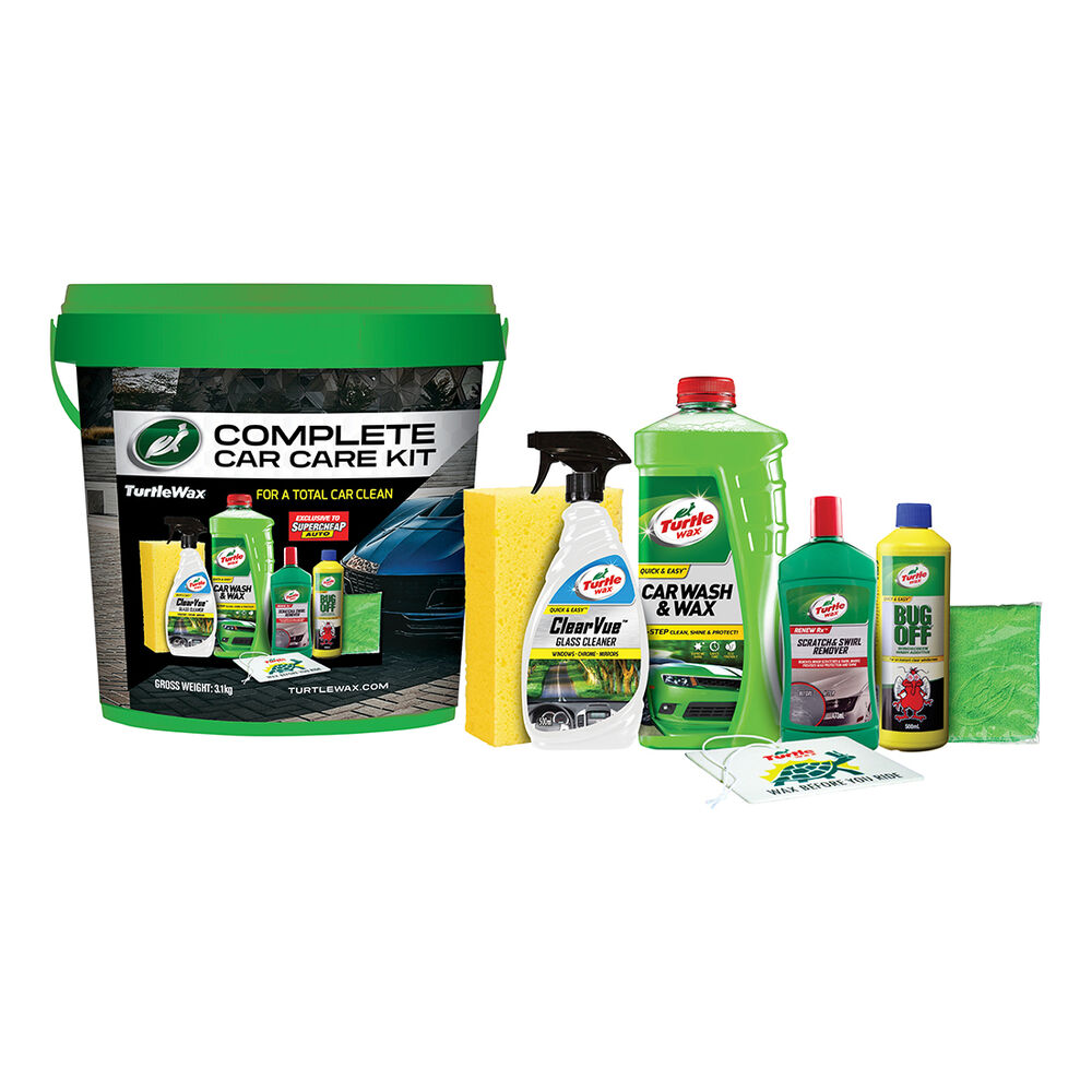 Turtle Wax Complete Care Detailing Kit 9 Piece