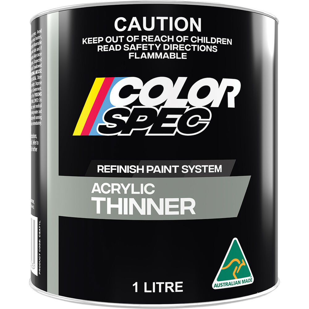 ColorSpec Acrylic Thinner 1 Litre Supercheap Auto