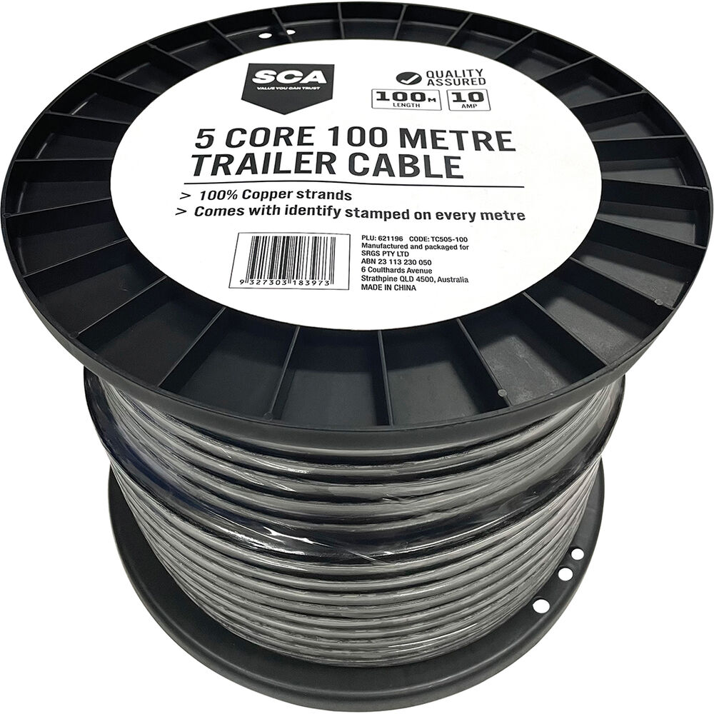 SCA Trailer Cable 5 Core Per Metre Supercheap Auto