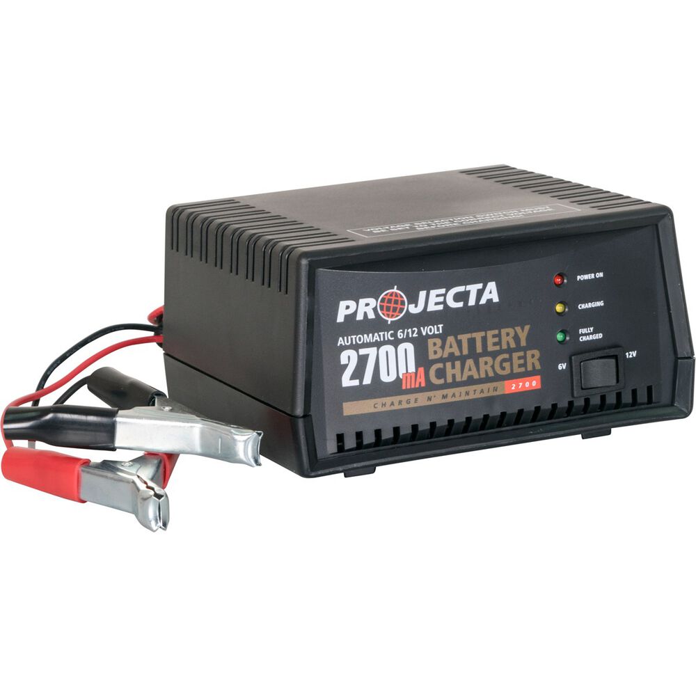 Projecta Battery Charger 6 / 12V, 2700mA Supercheap Auto