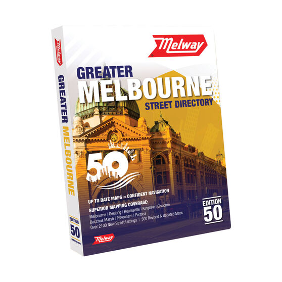 Melways Street Directory 50th Edition, , scaau_hi-res