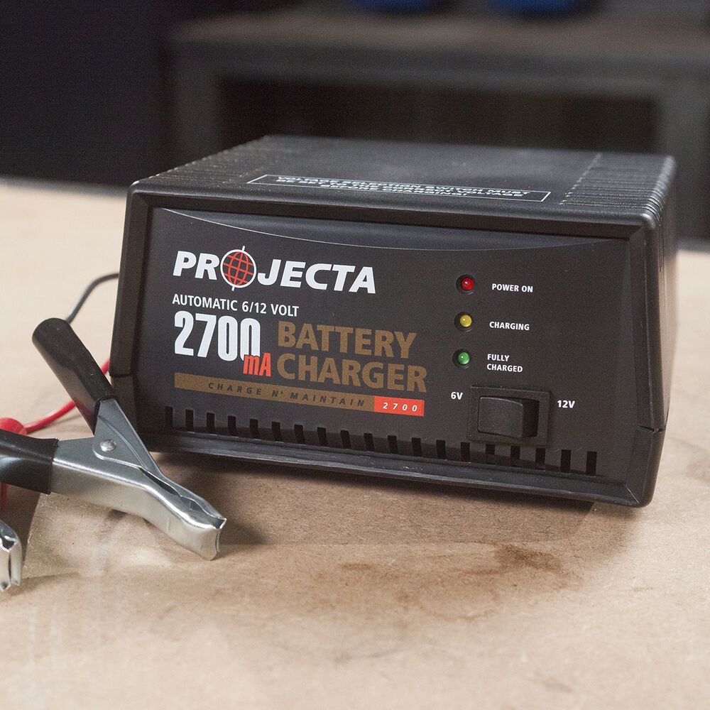 Projecta Battery Charger 6 / 12V, 2700mA Supercheap Auto