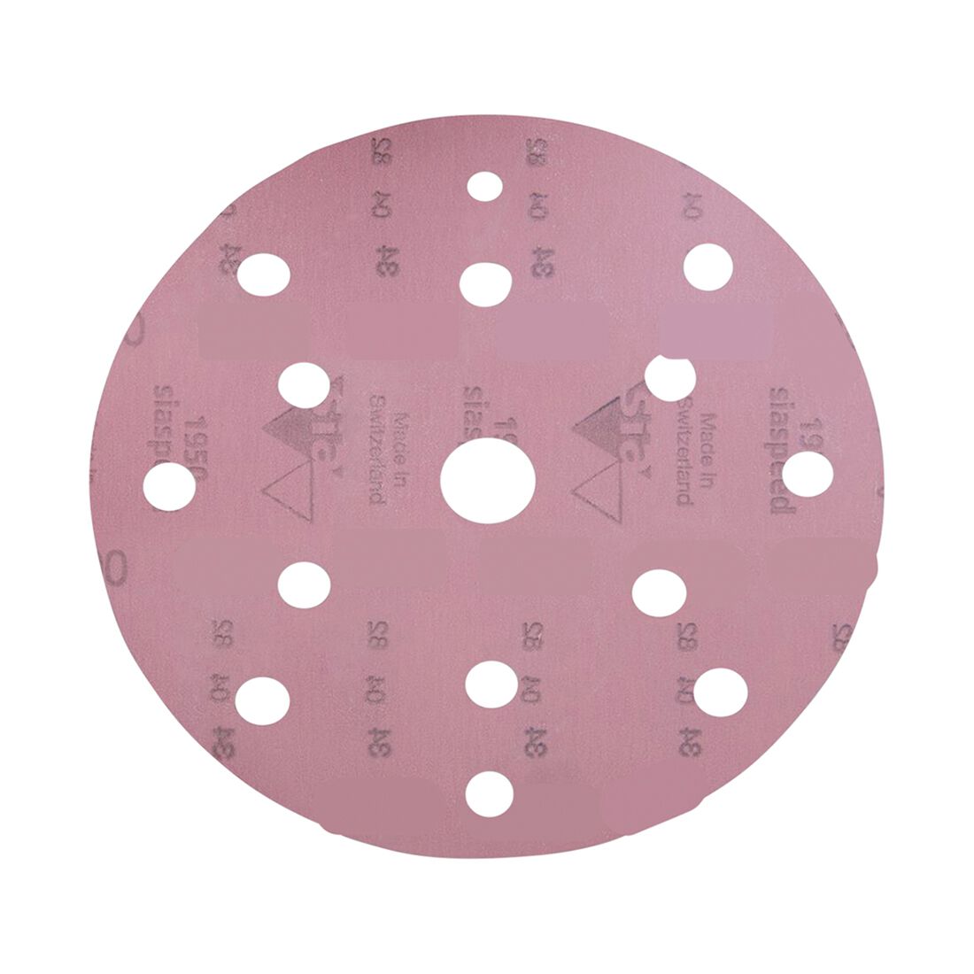 SIA Abrasives 150mm Premium Wet & Dry Sanding Disc, 1950 Series, 8 Hole, 1500 Grit, 5 Pack, , scaau_hi-res