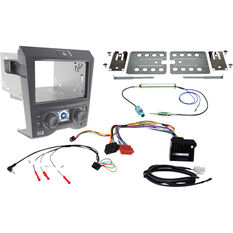 INSTALL KIT TO SUIT HOLDEN COMMODORE VE SERIES 1 SINGLE ZONE CLIMATE CONTROL (BLACK), , scaau_hi-res