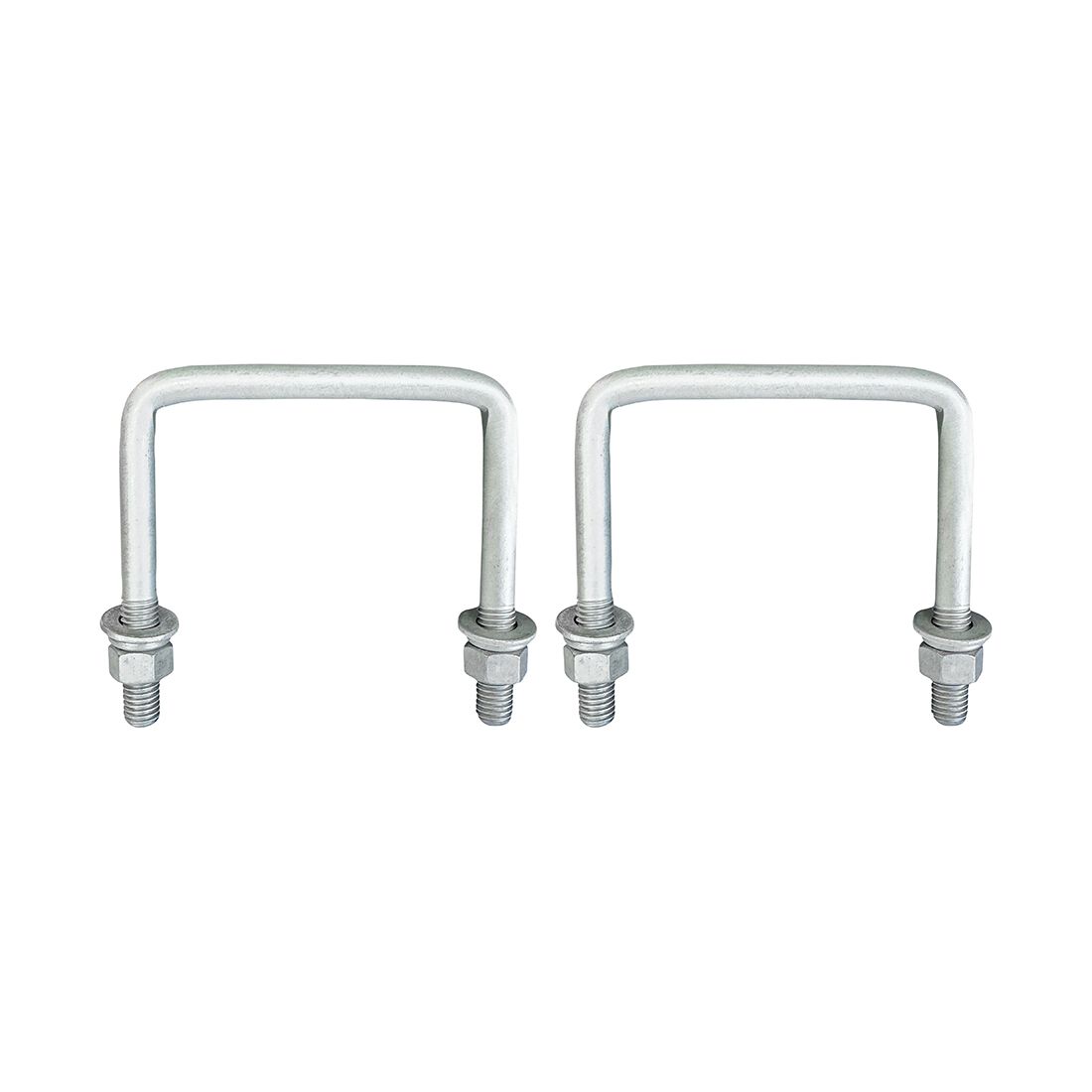 SCA Square Trailer U Bolt Kit 100x100mm 2 Piece Set, , scaau_hi-res