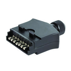 KT Cable Trailer Plug, Plastic - Flat, 7 Pin, , scaau_hi-res