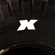 Tire Stickers - Letter X, , scaau_hi-res
