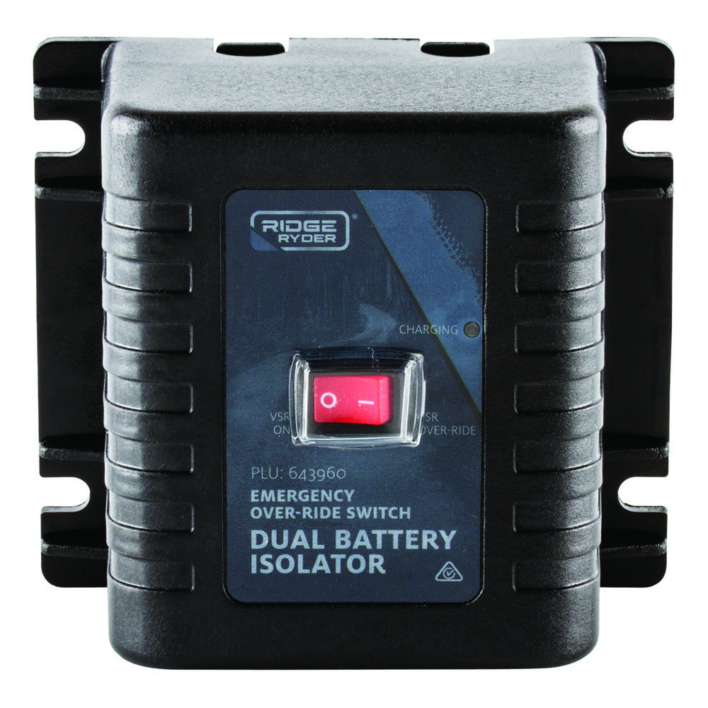 Ridge Ryder 140 Amp Dual Battery Isolator Supercheap Auto