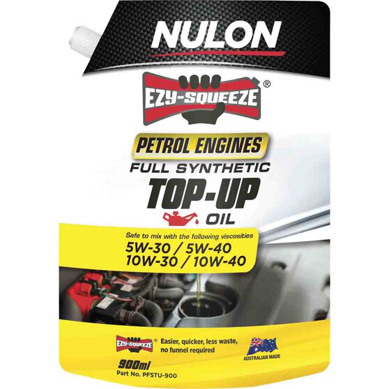 Nulon Ezy Squeeze Full Synthetic Top Up Oil 900mL, , scaau_hi-res
