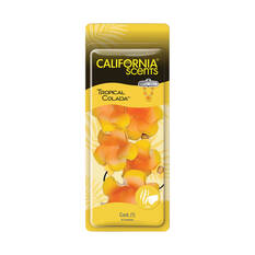 California Scents Novelty Hanging Lei Tropical Colada Car Air Freshener - 1PK, , scaau_hi-res