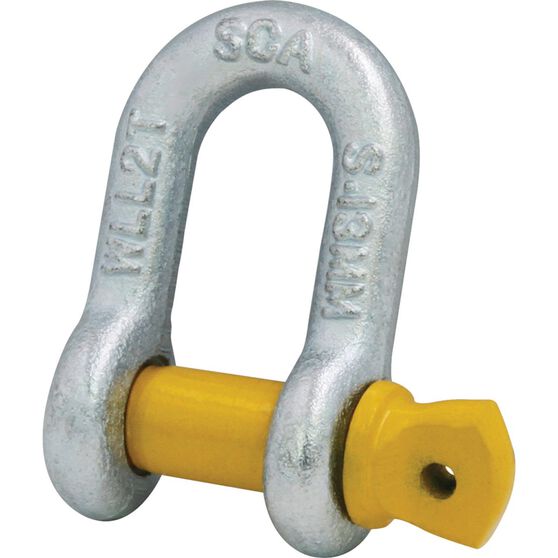 SCA Rated D-Shackle 13mm, 2000kg, , scaau_hi-res