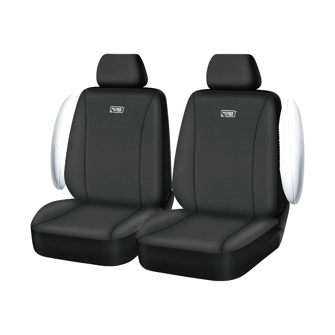 Ridge Ryder Neoprene Seat Covers Black 30SAB, , scaau_hi-res