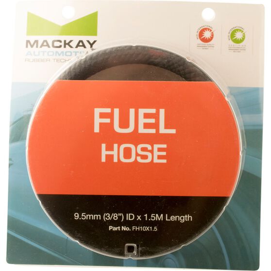 Mackay Fuel Hose - 9.5mm, 1.5m, , scaau_hi-res