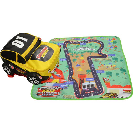Sca Race Car Backpack With Play Mat Supercheap Auto