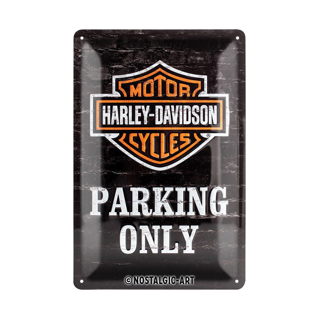 Nostalgic-Art Tin Sign 20x30cm Harley Davidson Parking Only, , scaau_hi-res