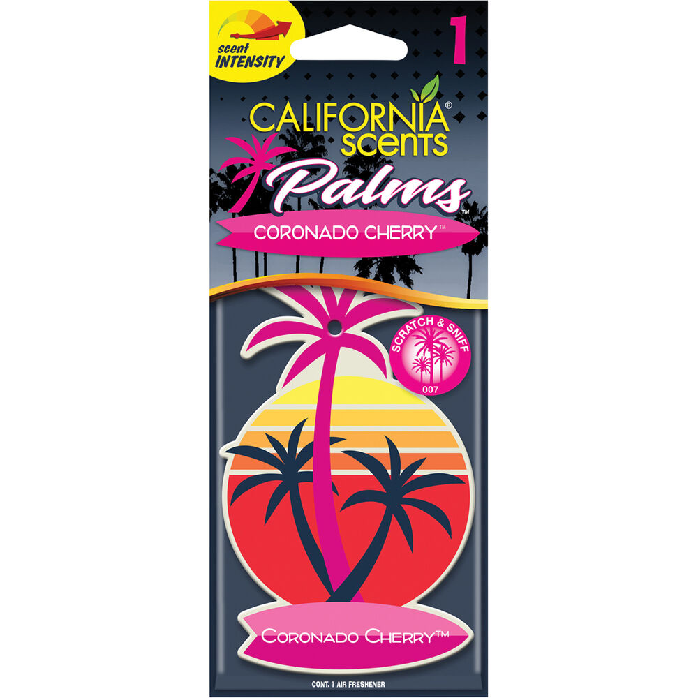 California Scents Palms Air Freshener Coronado Cherry Supercheap Auto