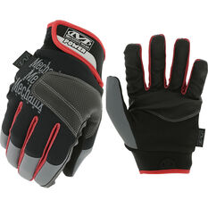 Red Steer Power-Grip Gloves (Gray) - Size Medium