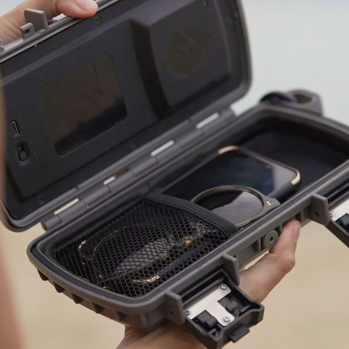 ECOXGEAR EcoExtreme 2 Grey 15W Waterproof Floating Bluetooth Speaker, , scaau_hi-res