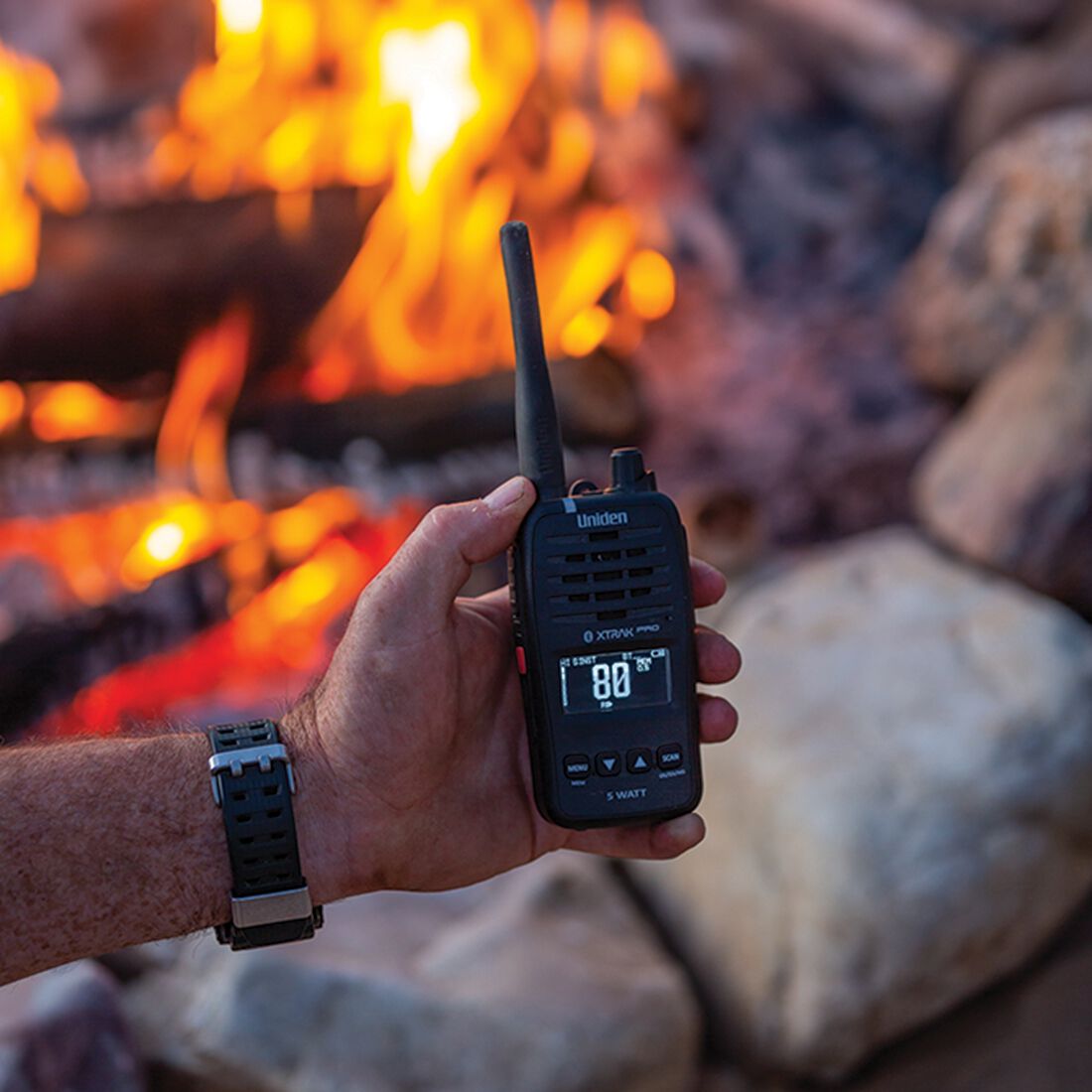 Uniden XTRAK 50 Handheld 5W UHF Radio, , scaau_hi-res