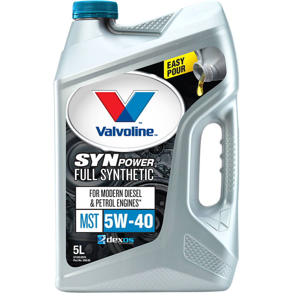 Valvoline Synpower MST C3 Full Synthetic Engine Oil 5W40 5 Litre